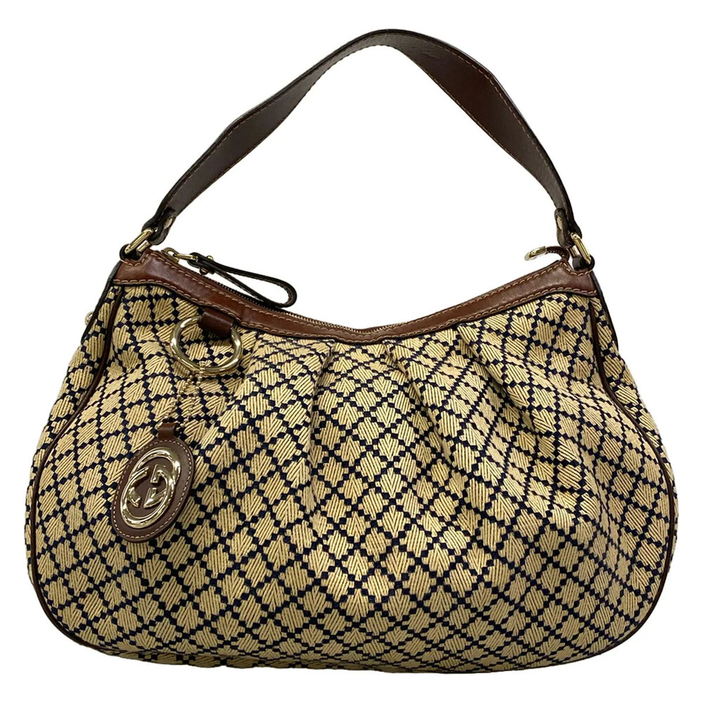 Gucci Sukey Diamante Beige Dark Navy #339835G85B